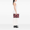 Chanel Large CC Quilted Calfskin Camellia Printed O Case Clutch Secondhand