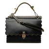 Fendi Medium Scalloped Leather Kan I Satchel Secondhand