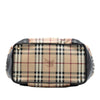Burberry Haymarket Check Coated Canvas Satchel Secondhand