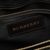 Burberry Haymarket Check Coated Canvas Satchel Secondhand