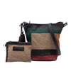 Burberry Mini Mega Check Canvas Ashby Tassel Bucket Bag Secondhand