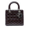 Dior Medium Patent Cannage Lady Dior Secondhand