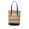 Burberry House Check Coated Canvas Bucket Bag Secondhand