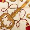 Hermès Les Cles Silk Scarf 90 Secondhand