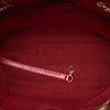 Chanel CC Quilted Calfskin Front Zip Drawstring Chain Tote Secondhand