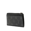 Louis Vuitton Monogram Eclipse Reverse Taigarama Coin Card Holder Secondhand