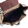 Burberry Haymarket Check Canvas Backpack Secondhand