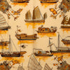 Hermès Jonques Et Sampans Silk Scarf Secondhand