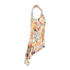 Secondhand Alexander McQueen Floral Kaleidoscope Peplum Top - '10s