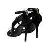 Secondhand Le Silla Studded Ankle Strap Sandals - '10s