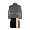 Secondhand Marni Grey Color-Block Dress & Jacket Set - '00s