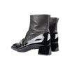 Secondhand Prada Patent Leather Ankle Boots - '10s