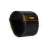 Secondhand Gianfranco Ferré Rigid Leather Bracelet - '80s