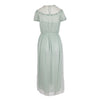 Secondhand Red Valentino Sheer Embellished Midi Dress - '10s