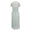 Secondhand Red Valentino Sheer Embellished Midi Dress - '10s
