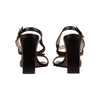 Secondhand Louis Vuitton Damier Ponyhair Slingback Sandals - '10s