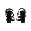 Secondhand Louis Vuitton Damier Ponyhair Slingback Sandals - '10s