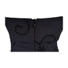 Secondhand Vivienne Westwood Black Embroidered Halter Dress - '00s