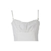 Secondhand Vivienne Westwood White Boned Dress with Belt - '00s