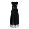 Secondhand Red Valentino Leather Corset and Tulle Dress - '10s