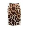 Secondhand Dolce & Gabbana Leopard Print Skirt - '10s