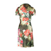 Secondhand John Galliano Floral Print Silk Dress - '10s