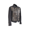 Secondhand Collection Privée Leather Biker Jacket with Metal Applications - '10s