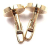 Bulgari Mother Of Pearl Yellow Gold Cufflinks Secondhand
