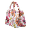 Prada Floral Print Small Canapa Tote Bag - '10s