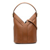 Saint Laurent Smooth Calfskin Y Top Handle Bucket Bag Secondhand