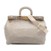 Prada Vitello Daino Canapa Logo Frame Satchel Secondhand