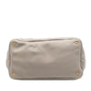 Prada Vitello Daino Canapa Logo Frame Satchel Secondhand