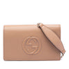Gucci Pebbled Calfskin Soho Wallet On Chain Secondhand