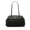 Chanel Quilted Iridescent Calfskin Chic Quilt Bowling Bag Secondhand