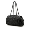 Chanel Quilted Iridescent Calfskin Chic Quilt Bowling Bag Secondhand