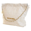 Chanel Small Quilted Shiny Calfskin 22 Handbag Secondhand