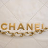 Chanel Small Quilted Shiny Calfskin 22 Handbag Secondhand