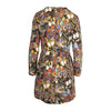 Secondhand Valentino Butterfly Printed Dress - '10s