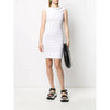 Secondhand Chanel White Ribbed Dress - 2000s