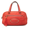 LOEWE Nubuck Anagram Madrid Fringe Handbag Secondhand
