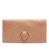 Secondhand Bottega Veneta Nappa Embossed Intrecciato Turnlock Clutch
