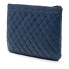 Chanel Medium Quilted Lambskin Boy O Case Clutch Secondhand