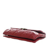 Chanel Quilted Calfskin Double Stitch Hamptons Clutch with Chain Secondhand