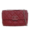 Chanel CC Quilted Calfskin Double Stitch Hamptons Flap Secondhand
