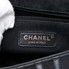 Chanel Chevron Python Embossed Calfskin and Suede Single Flap Secondhand