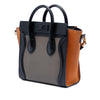 Secondhand Celine Nano Tricolor Leather Luggage Tote