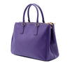 Prada Medium Saffiano Lux Galleria Double Zip Satchel Secondhand