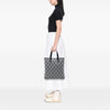 LOEWE Anagram Coated Canvas Tote Secondhand