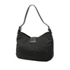 Fendi FF Zebra Print Canvas Shoulder Bag Secondhand