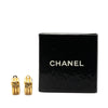 Chanel Gold Plated CC Clip On Earrings Secondhand